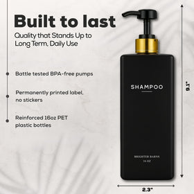Brighter Barns wall-mounted dispenser demonstrates easy access in the shower.