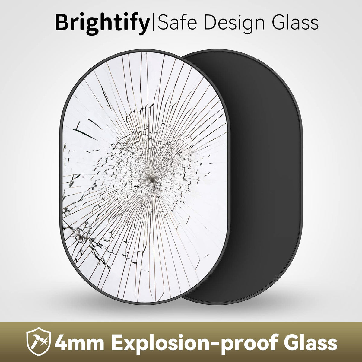 Brightify bathroom vanity decor fits bathroom, bedroom, or living spaces