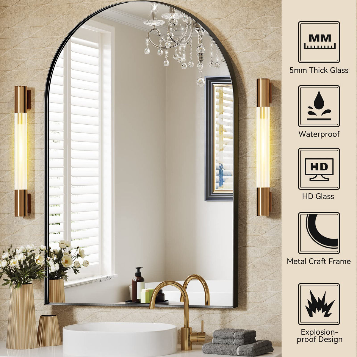 Brightify explosion-proof membrane glass enhances safety in homes.
