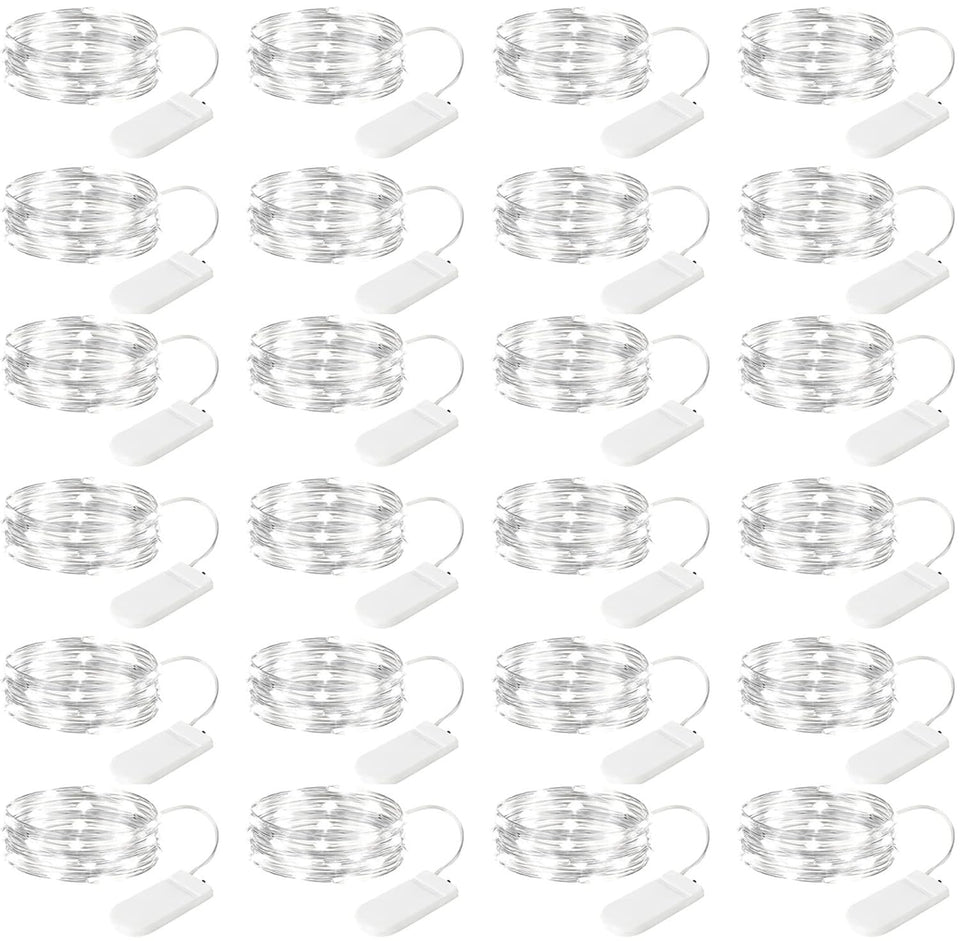 Brightown 24-pack fairy lights battery operated pack shot for versatile indoor and outdoor decor