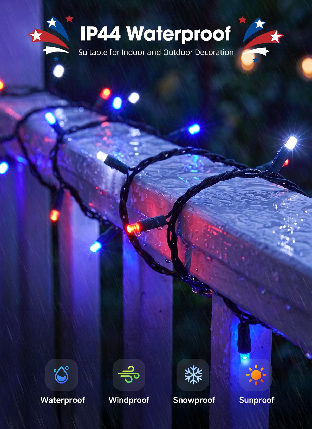 Brightown 250th anniversary display adds festive atmosphere.