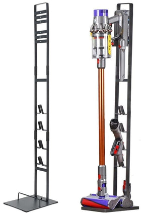 BRIGHTSHOW vacuum stand holds Dyson V15 and V11 securely for tidy storage