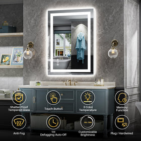 Briivue anti-fog defogger clears steam for clear reflection
