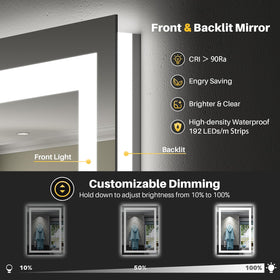 Briivue dimmable color temperature options for day and night routines