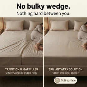 Briliantwerk close gap for cuddling during bedtime.