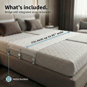 Briliantwerk durable comfort mattress bridge for lasting stability.