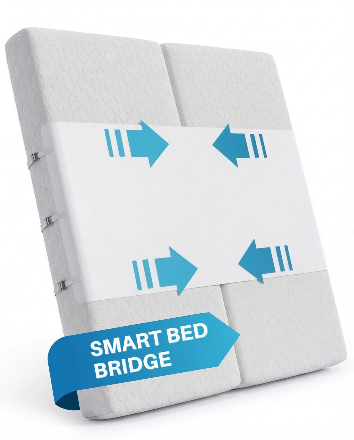 Briliantwerk twin-to-king bed converter assembly creates a seamless sleep surface.
