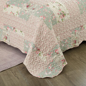 Brilliant Sunshine reversible rose-buds design doubles styling options.