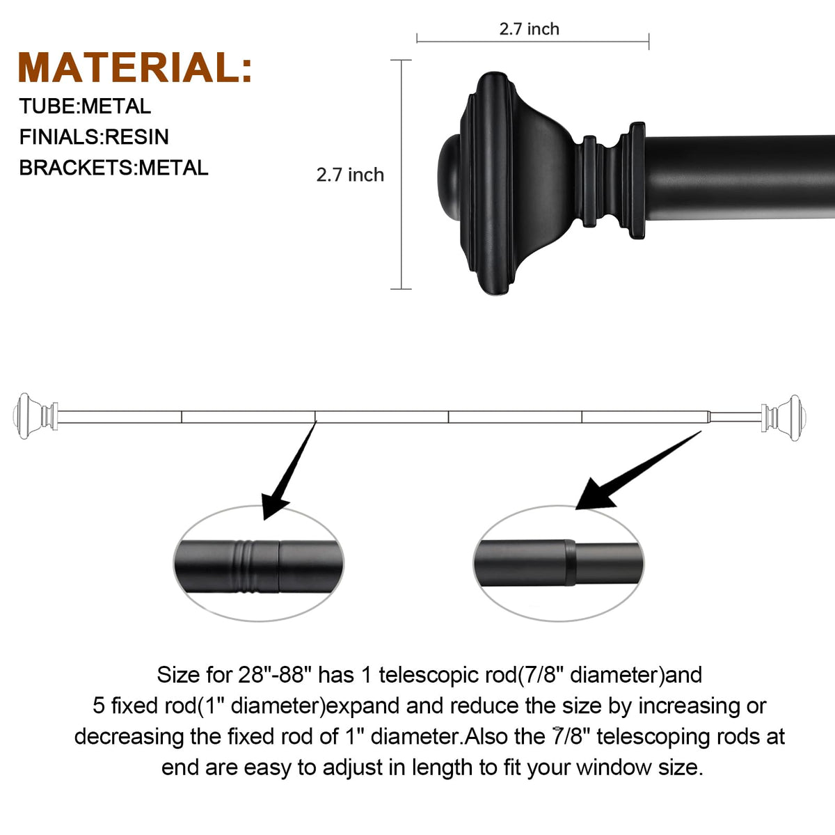 BRIOFOX installation kit includes all mounting hardware for easy setup.