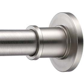 BRIOFOX brushed nickel finish close-up, rustproof stainless steel for long-lasting bathroom elegance