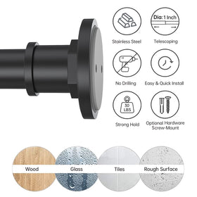 BRIOFOX matte black finish complements an industrial look.