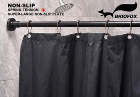 BRIOFOX non-slip plate ensures secure setup without drilling.