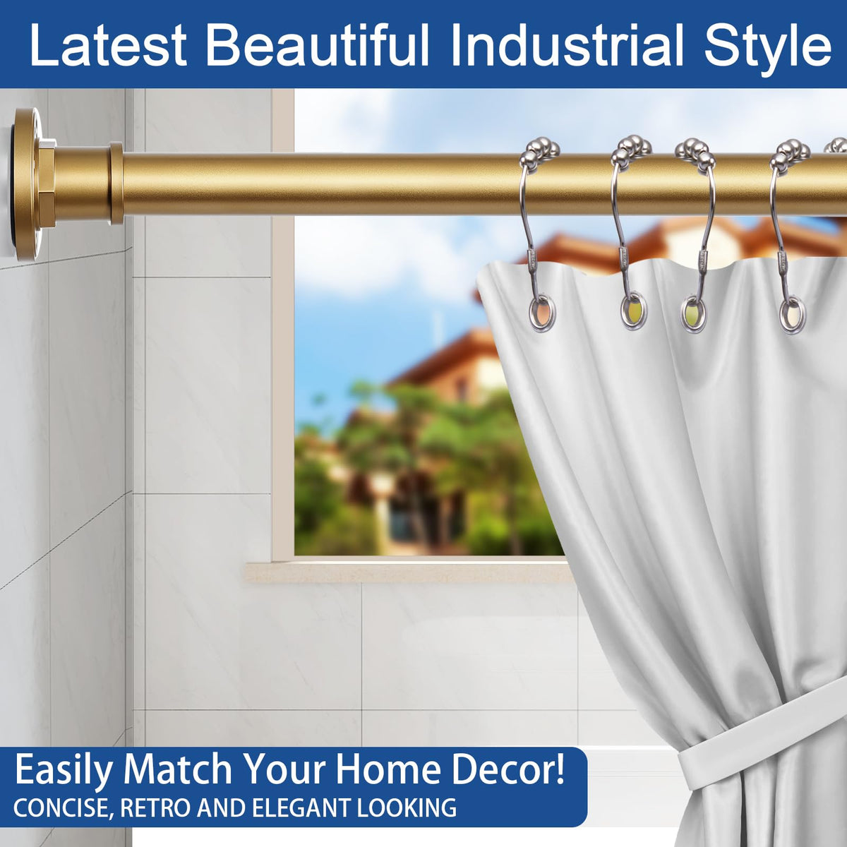BRIOFOX rustproof metal steel with anti rust coating for longevity.