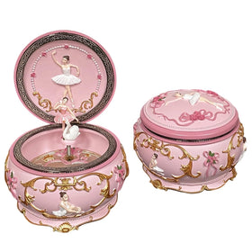 Briskfeel resin craftsmanship highlights sculpted dancer and timeless decorative charm