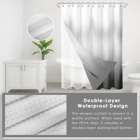 Britimes Grey Stripes complete bathroom set for cohesive decor and daily routines.