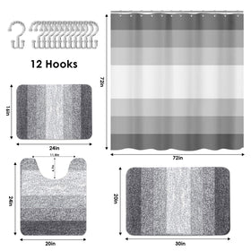 Britimes stainless steel hooks keep shower access tidy and secure.