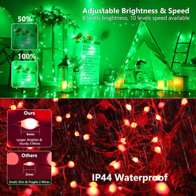BrizLabs indoor decor fairy lights suitable for trees, shelves, and mantels.
