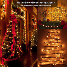BrizLabs UL-certified warm white light string suitable for indoor and outdoor use