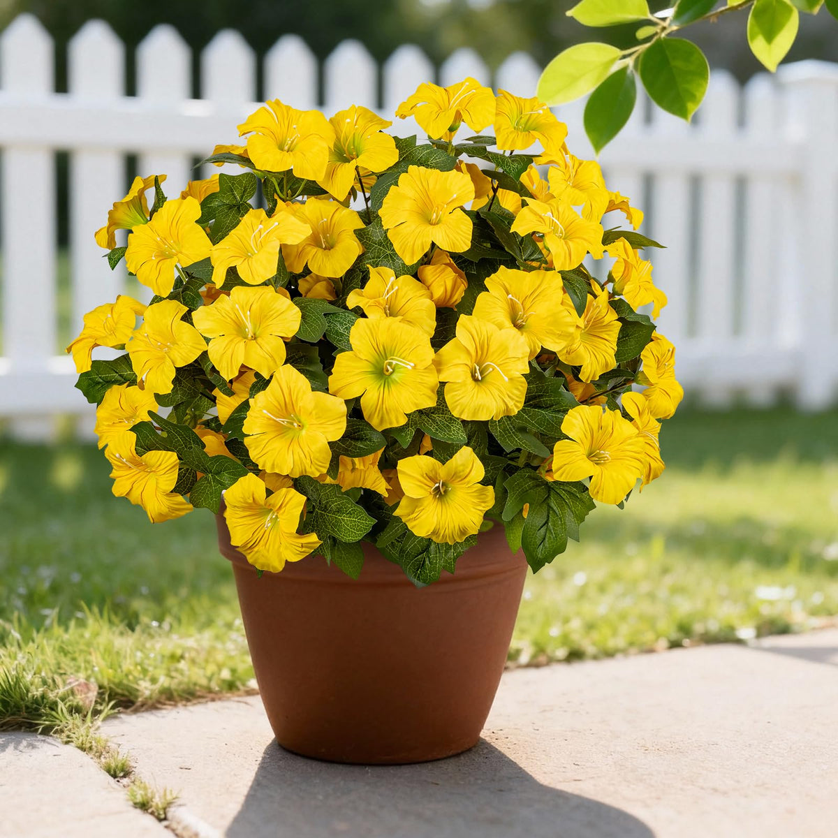 Brlita weather-resistant blooms preserve color through seasons.