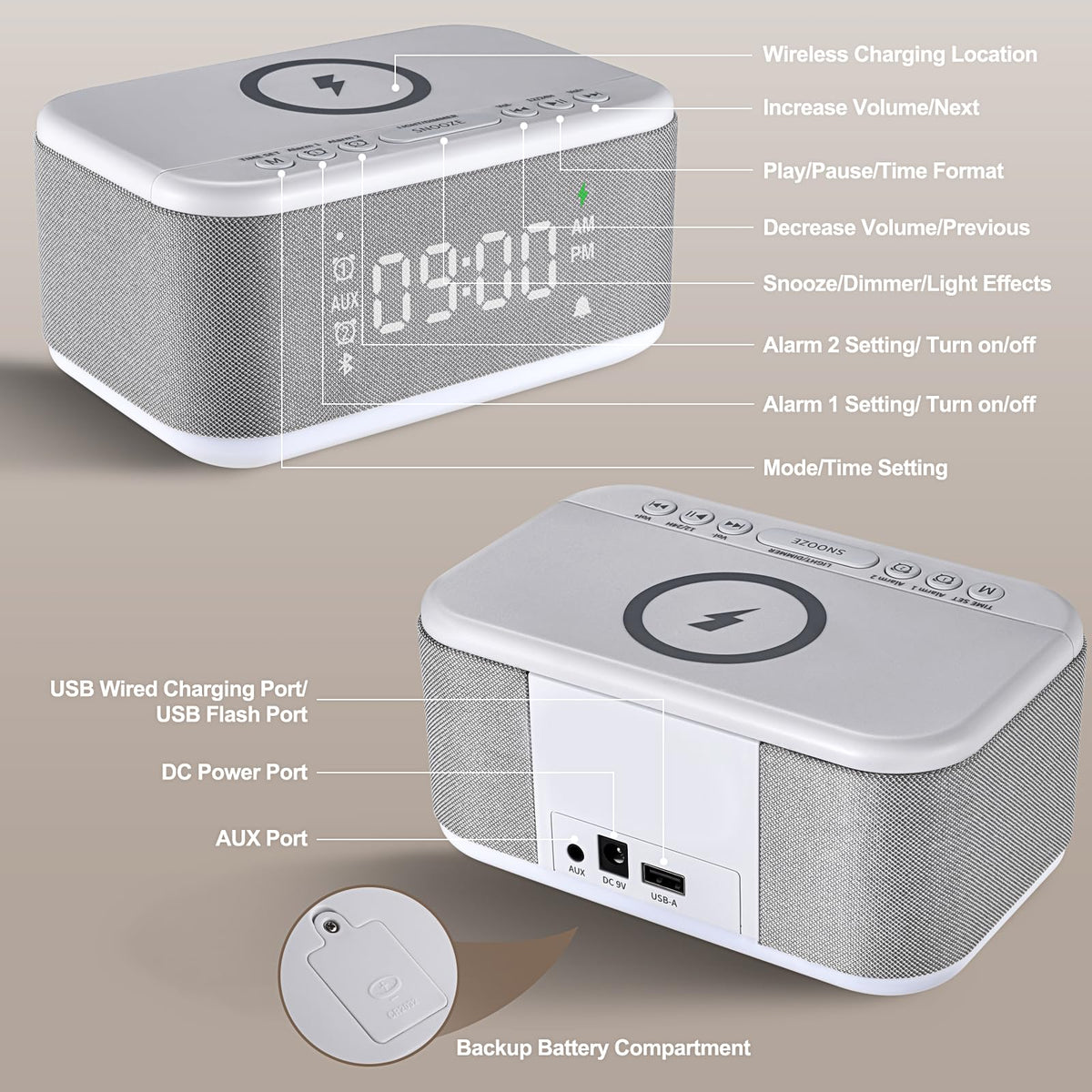 Broserengy Tech alarm clock gift box ready for gifting