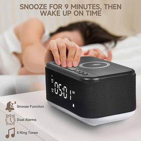 Broserengy Tech RGB night light creates a soft, relaxing bedroom glow