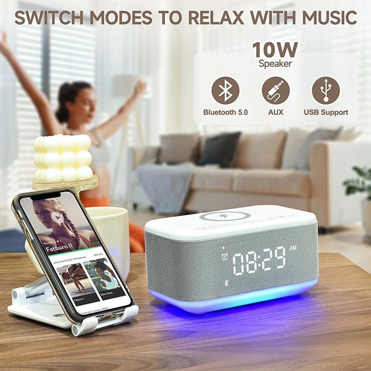 Broserengy Tech alarm clock speakers deliver clear alarm tones