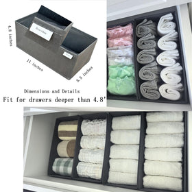 Bructhun bottom zipper design allows expansion and collapse for flexible storage.