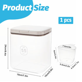 Bruislard 5-5l pod storage highlighting spacious capacity for pods.