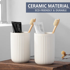 BSDISP frosted matte ceramic finish enhances grip and looks modern.