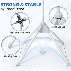 BShome T-Shirt Display Stand durable metal construction withstands daily use