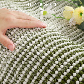 BSICPRO non-slip backing keeps mats securely in place on wet floors.