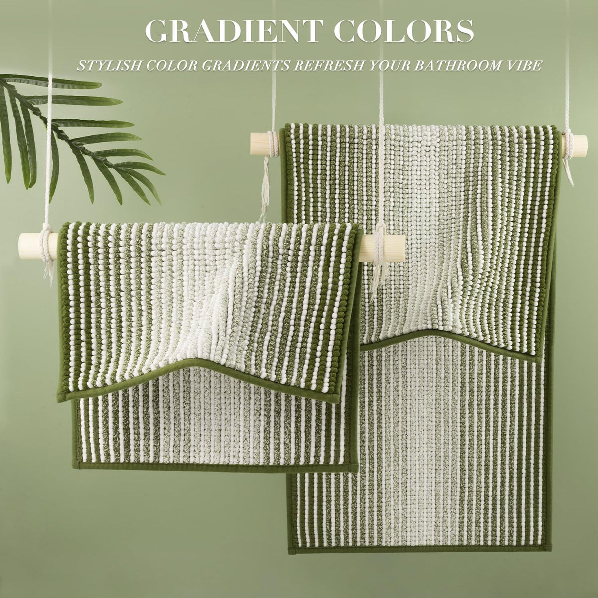 BSICPRO machine-washable mats offer easy care and lasting color.