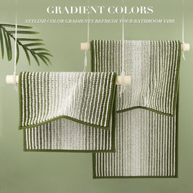 BSICPRO machine-washable mats offer easy care and lasting color.