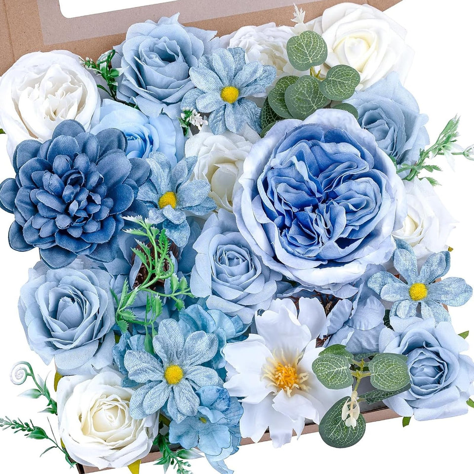 BSMYBO blue dream rose bouquet for elegant wedding decor