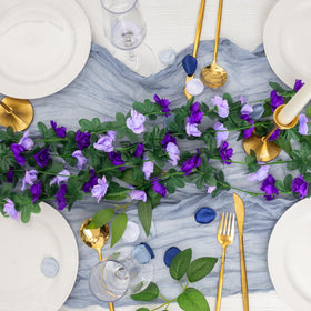 BSMYBO tea party rose garland accents delicate centerpieces