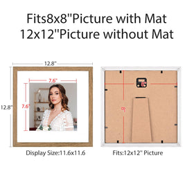 BSRHOME 8x8 frames with mat display