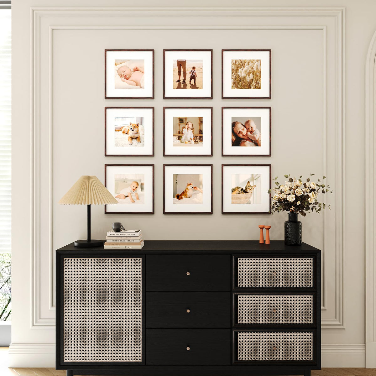 BSRHOME clear-plexiglass-protection keeps photos vivid and scratch-free.