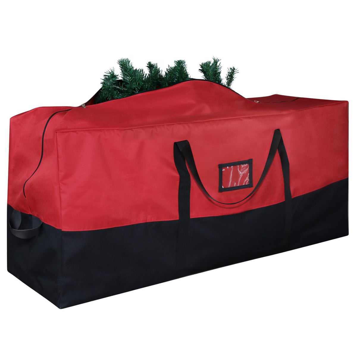BSTGE Christmas tree storage bag with spacious dimensions for large trees and ornaments, protecting from dust.