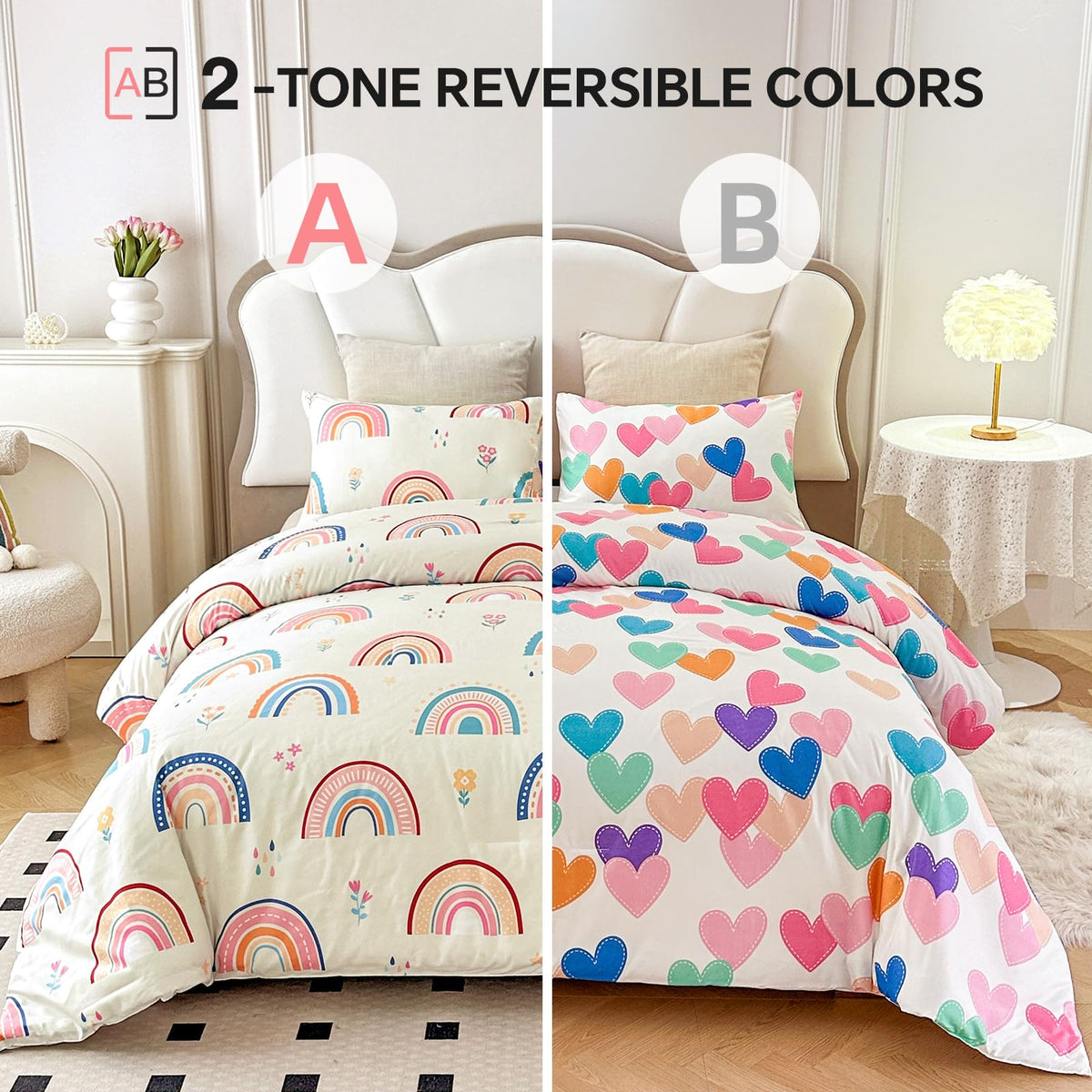 Btargot pillow shams 20x27 protect pillows and add color.