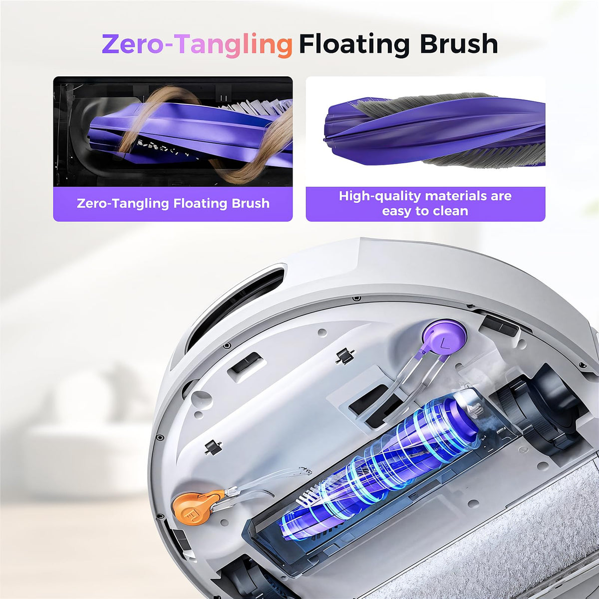BTRSOLUS Narwal Flow dust bin filter captures fine dust and hair