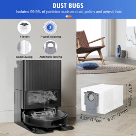 BTRSOLUS microfiber mop cloths for durable floor cleaning