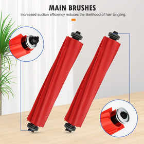 BTRSOLUS side brushes reach corners for thorough cleaning