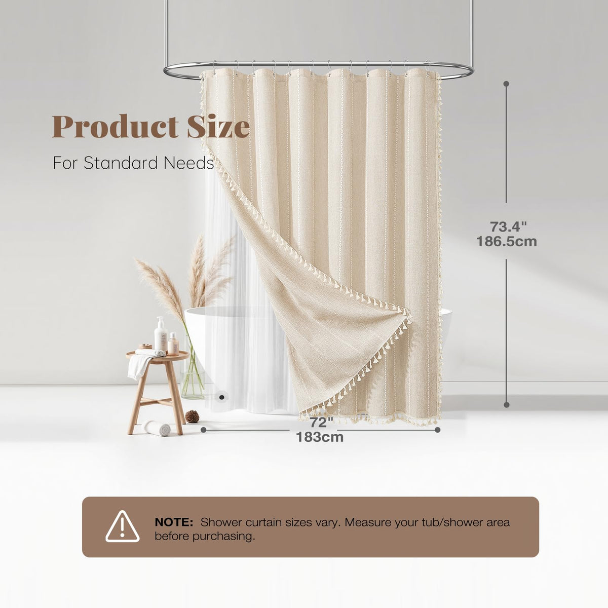 BTTN Boho farmhouse style suits modern bathrooms