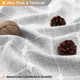 BTTN heavy-duty, water-repellent fabric beads water for a dry bathroom.