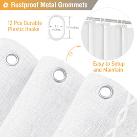 BTTN three-sided tassels add decorative texture and gentle movement.
