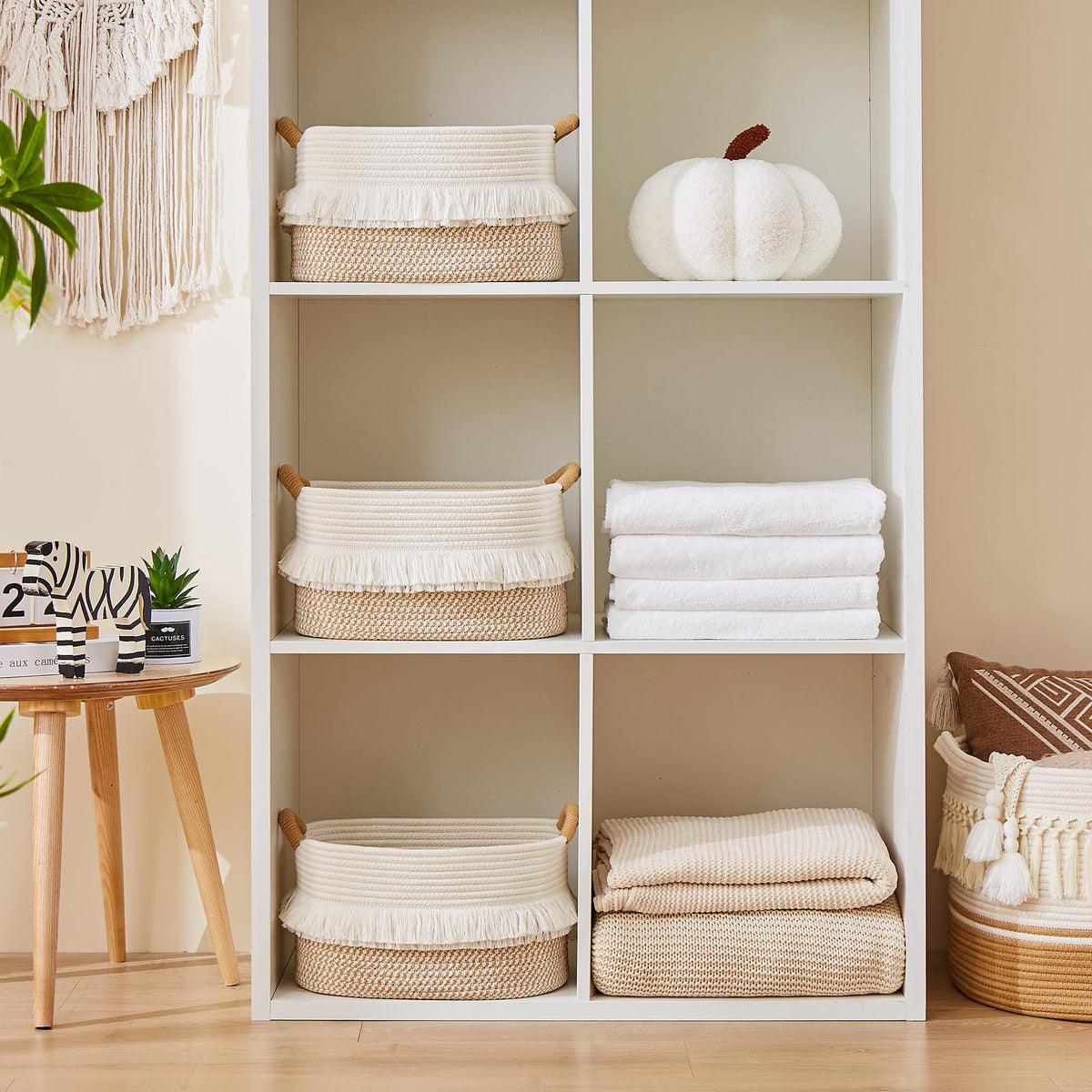 BUBUSUN packaging-ready baskets ship folded and regain shape quickly