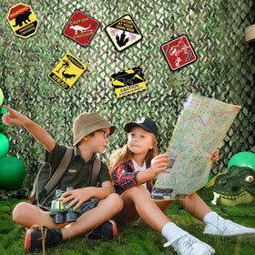 Bucherry dino-theme room décor adds adventurous vibe to study or play areas.