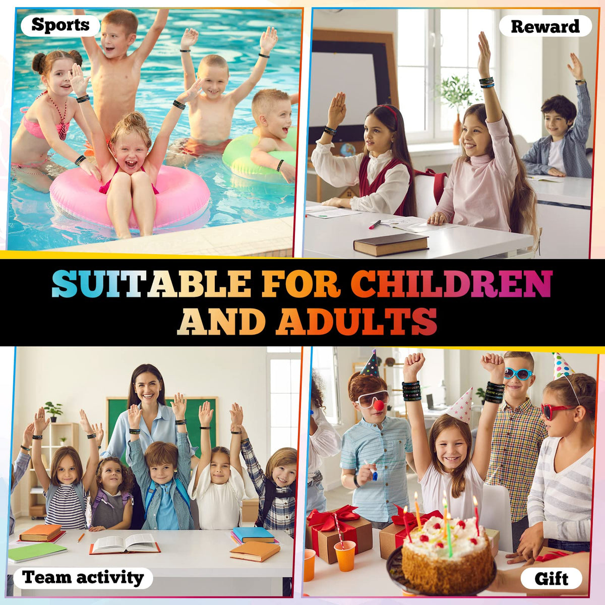 Bucherry party favors adding a bright, positive touch to events