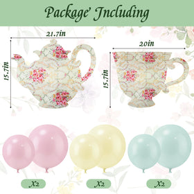 Bucherry balloons garland adds color and whimsy