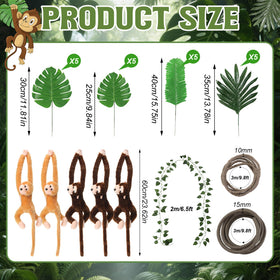 Bucherry VBS 2026 fake green leaves add lush jungle ambiance